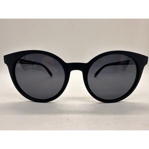 Neven Cleo Raven Sunglasses Black Round Polarized Unisex